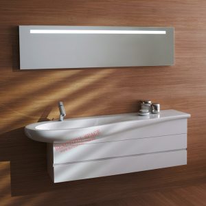 LAUFEN 81497.1.400.104.1 ALESSI ONE 檯面盆 LCC (160x50cm)