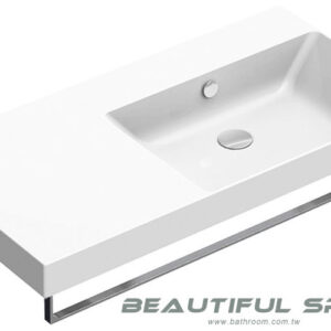 CATALANO義大利原裝進口 臉盆 洗臉盆 面盆-NEW ZERO-100X50CM 壁掛盆 110DZEUP00
