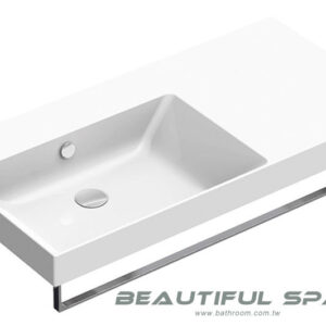 CATALANO義大利原裝進口 臉盆 洗臉盆 面盆-NEW ZERO-100X50CM 壁掛盆 110SZEUP00