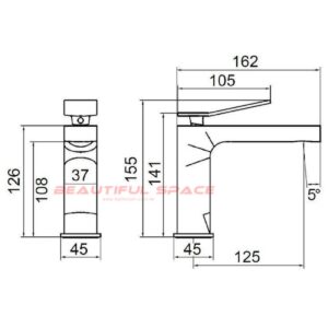 衛浴五金 面盆龍頭 IB WAVE系列 WA200