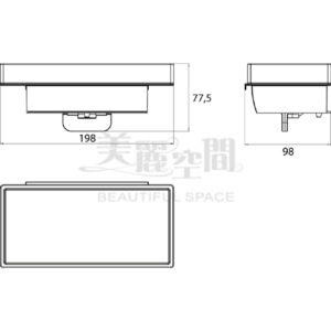 EMCO 1821.000.04 LIAISON 平台式給皂器