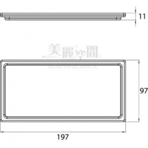 EMCO 1866.000.03 LIAISON 玻璃平台