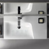 GEBERIT 瑞士進口 臉盆 洗臉盆 面盆-500.533.01.1 右平台90公分 Xeno 2 washbasin with shelf surface