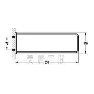 衛浴配件 毛巾架 FH8915