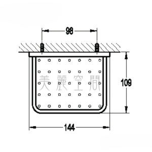 衛浴配件 肥皂架(小) FH8919