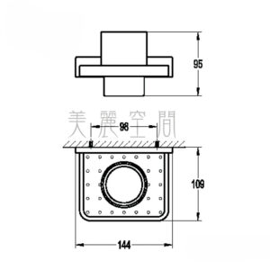 衛浴配件 單杯架 FH8920