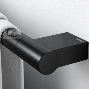 衛浴配件 毛巾桿 KEUCO 霧黑 啞光黑 Black Selection PLAN KU14901370800彩圖1