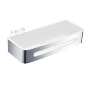單層方型籃ABS+不鏽鋼 鉻色 H-0.10.027ST
