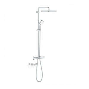 GROHE 26689.000 Tempesta Cocmopclitan 方形定溫淋浴組