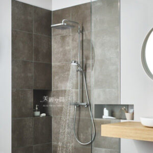 GROHE 26689.000 Tempesta Cocmopclitan 方形定溫淋浴組