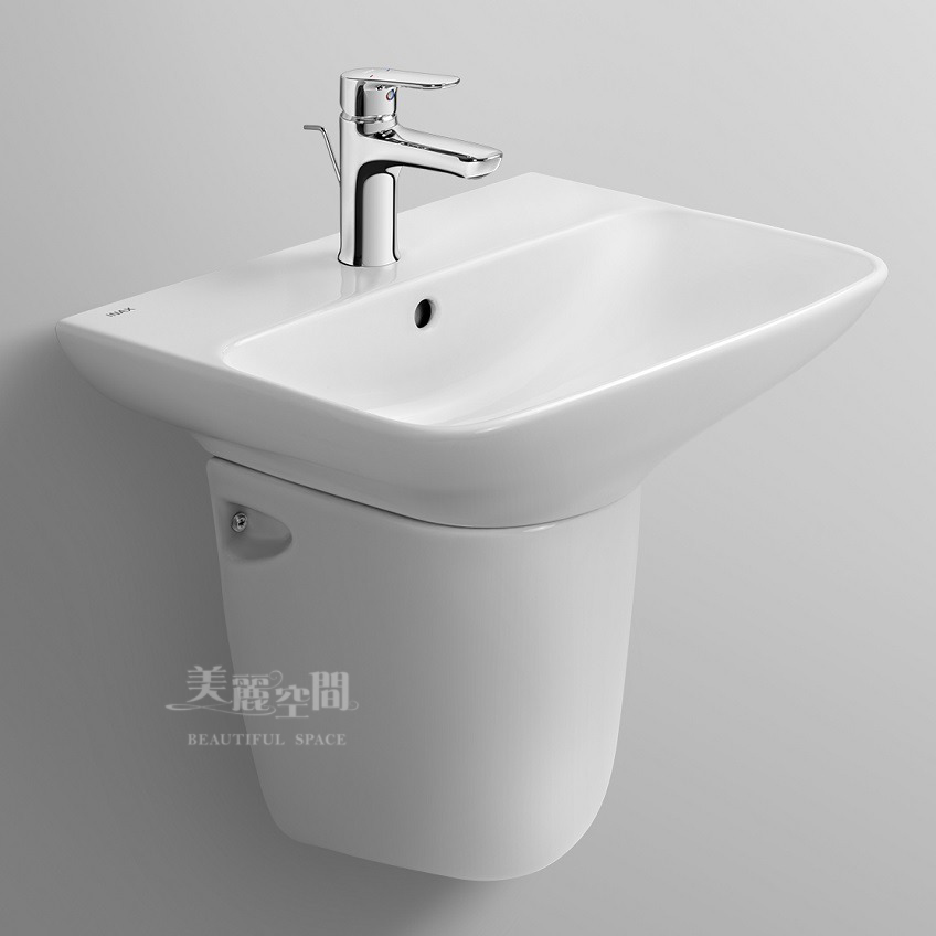 日本 INAX 伊奈 腳柱型面盆 AL-289VFC-TW/BW1+L-288VC-TW/BW1 - 美麗空間衛浴,精品衛浴設備