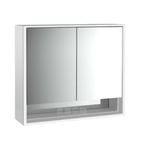 EMCO 9798.052.06TW Loft 掛壁式雙門鏡箱 84.4CM 鏡面牆板