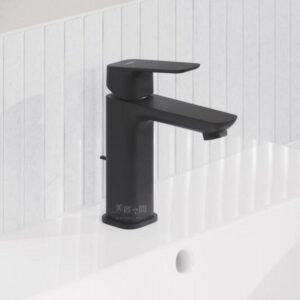 德國 GROHE CUBEO 單槍面用龍頭 1017492430 邁特黑 彩圖2