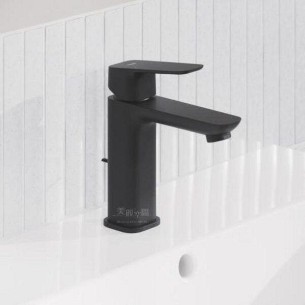 德國 GROHE CUBEO 單槍面用龍頭 1017492430 邁特黑 彩圖2